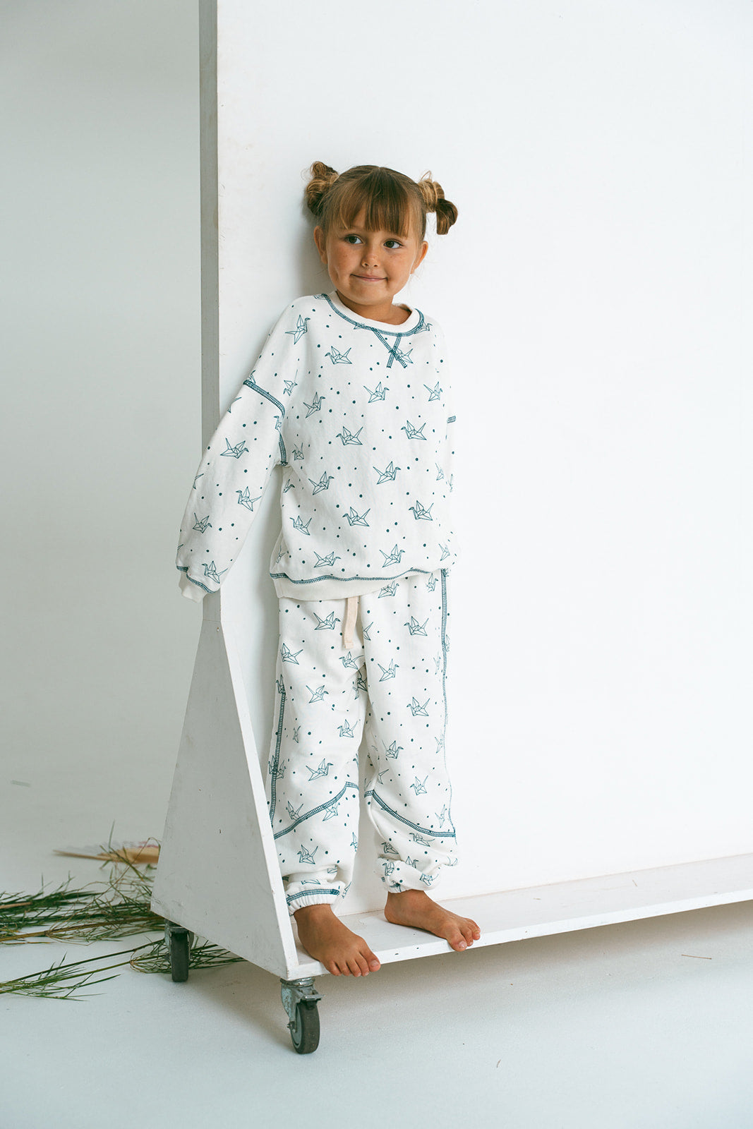 Paper Crane Sweat Set